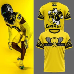 Oregon Ducks “Stomp Out Cancer” Heroes Shirt