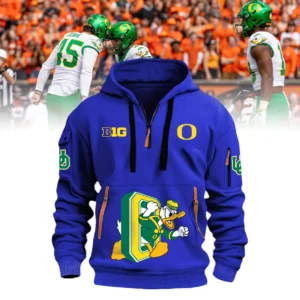 Oregon Ducks Football 2024 New Hoodie (Blue)