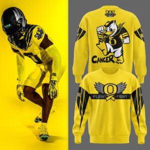 Oregon Ducks “Stomp Out Cancer” Heroes Sweater Shirt