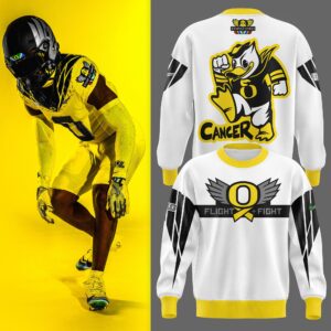Oregon Ducks “Stomp Out Cancer” Heroes Sweater Shirt