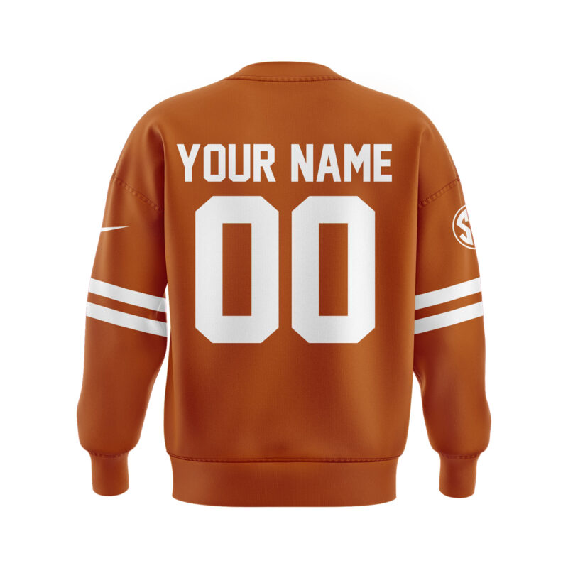 Texas Football  Limited Edition SWEATSHIRT  Custom Number and Custom Name - Image 3