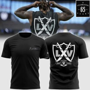 2024 NEW ERA RAIDERS 65TH SEASON TEE