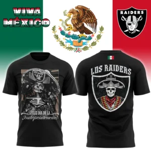 2024 Las Vegas Raiders Mexico?s Independence Day Shirt