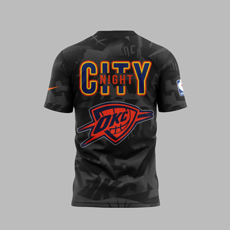 Limited edition T-shirt for fans of the Oklahoma City Thunder baskeTSall team - Image 2