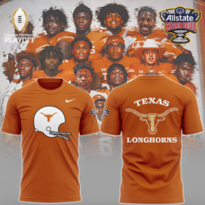 _.Limited edition Texas Longhorns team t-shirt 1102