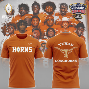 _.Limited edition Texas Longhorns team t-shirt 1103