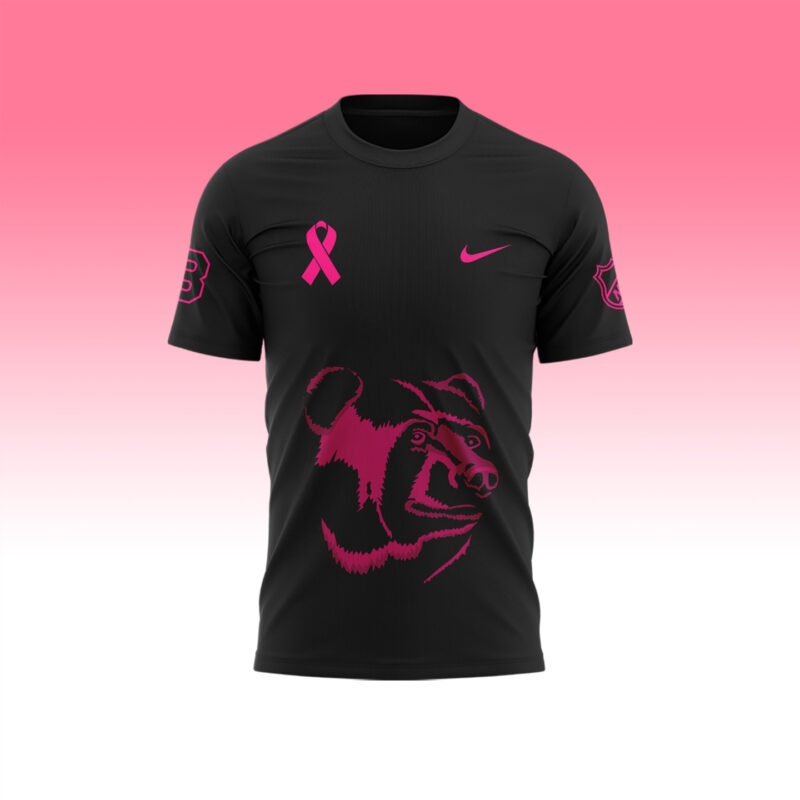 Unisex Nike Pro Boston Bruins 2024 NHL Breast Cancer Awareness Month Premium Tee - Image 2