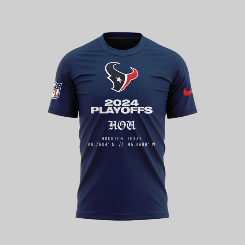 Special New Houston Texans Playoffs 2024 Tshirt - Image 2