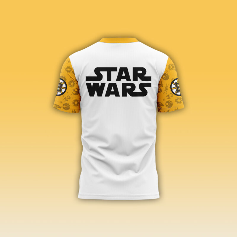 2024 Boston Bruins x Star Wars Night Tee - Image 3