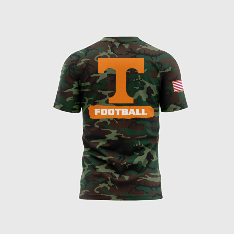 Tennessee Football Nike Camo 2024 Salute to Service Shirt - Image 3