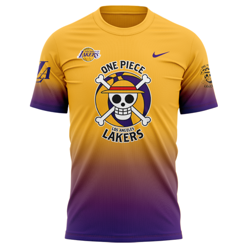 Limited_Los Angeles Lakers “One Piece Night” Shirt - Image 2