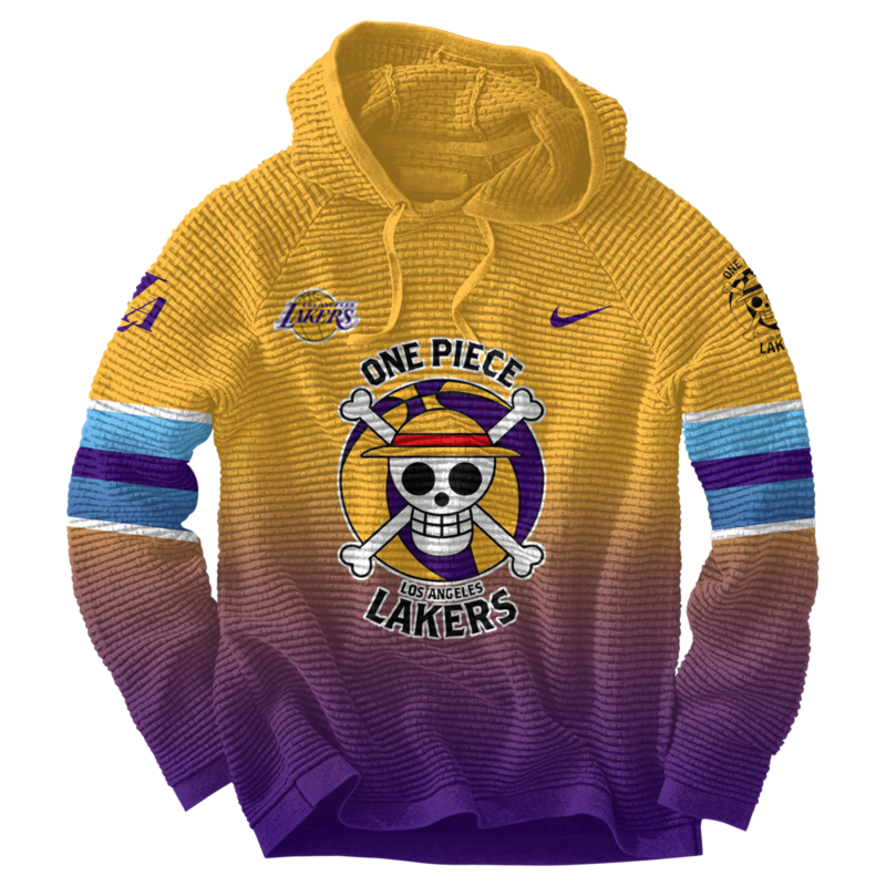 Limited_Los Angeles Lakers “One Piece Night” Hoodie - Image 2