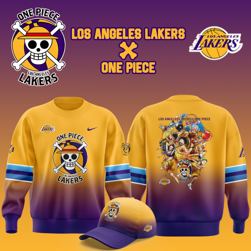 Limited_Los Angeles Lakers “One Piece Night” Sweatshirt