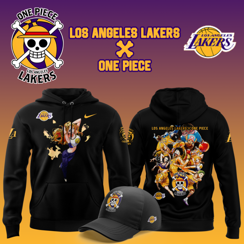 Nami Piece the Straw Hat Pirates are joining the Lakers Hoodie