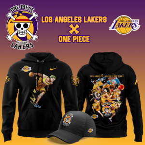 Los Angeles Lakers x Roronoa Zoro One Piece the Straw Hat Pirates Hoodie