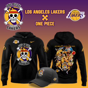 Limited Los Angeles Lakers x One Piece Hoodie V2