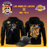 Los Angeles Lakers x NICO ROBIN One Piece the Straw Hat Pirates Hoodie