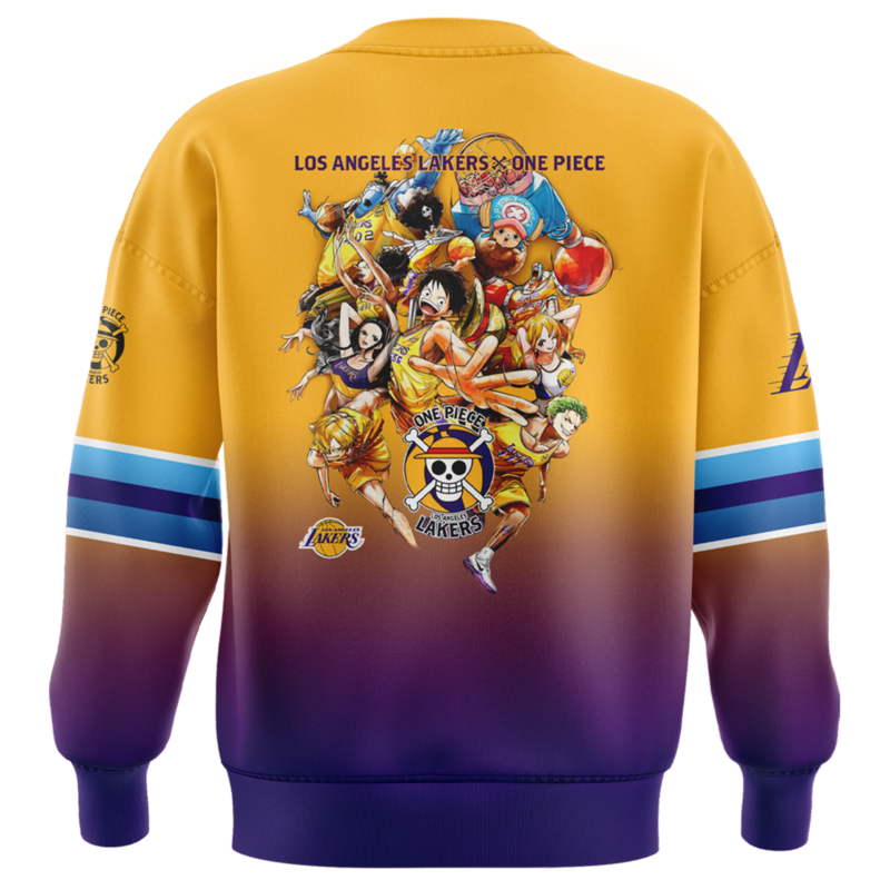 Limited_Los Angeles Lakers “One Piece Night” Sweatshirt - Image 3
