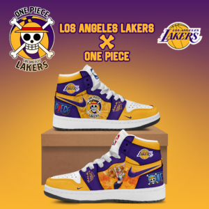 Los Angeles Lakers x Nami Piece the Straw Hat Pirates Shoes