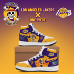 Los Angeles Lakers x NICO ROBIN One Piece the Straw Hat Pirates Shoes