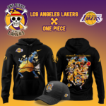 Los Angeles Lakers x JINBE One Piece the Straw Hat Pirates Hoodie