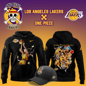 Los Angeles Lakers x USOPP One Piece the Straw Hat Pirates Hoodie