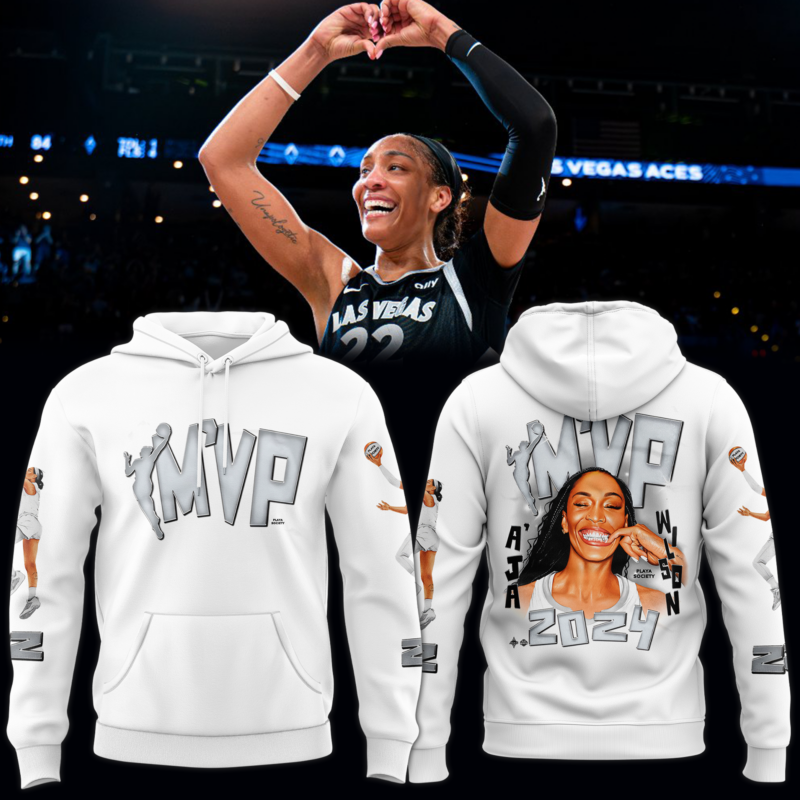 A’ja Wilson MVP 2024 Hoodie