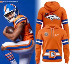 Denver Broncos Throwback Hoodie
