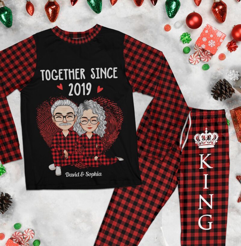 Together Since - Personalized Pajama Set - Image 2