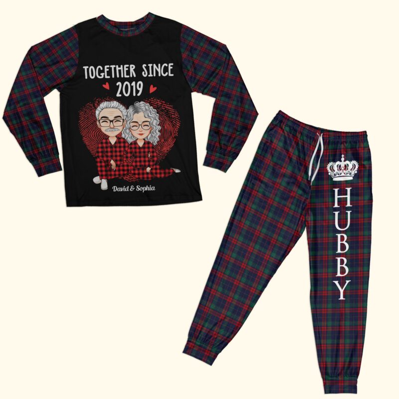 Together Since - Personalized Pajama Set - Image 4