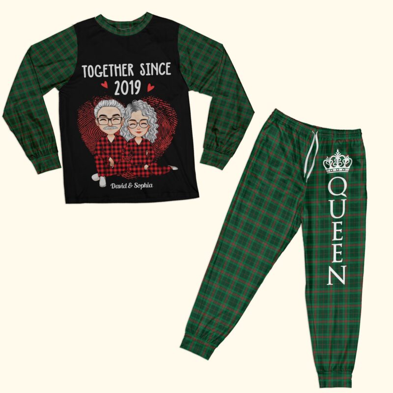 Together Since - Personalized Pajama Set - Image 5