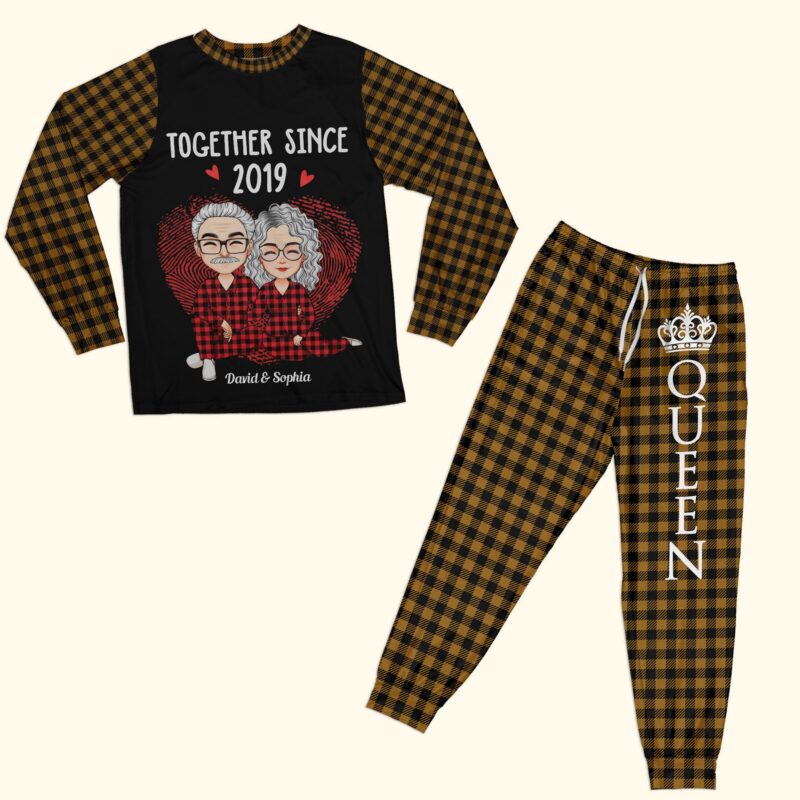 Together Since - Personalized Pajama Set - Image 6