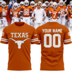 Texas Football  Limited Edition Tshirt Custom Number and Custom Name