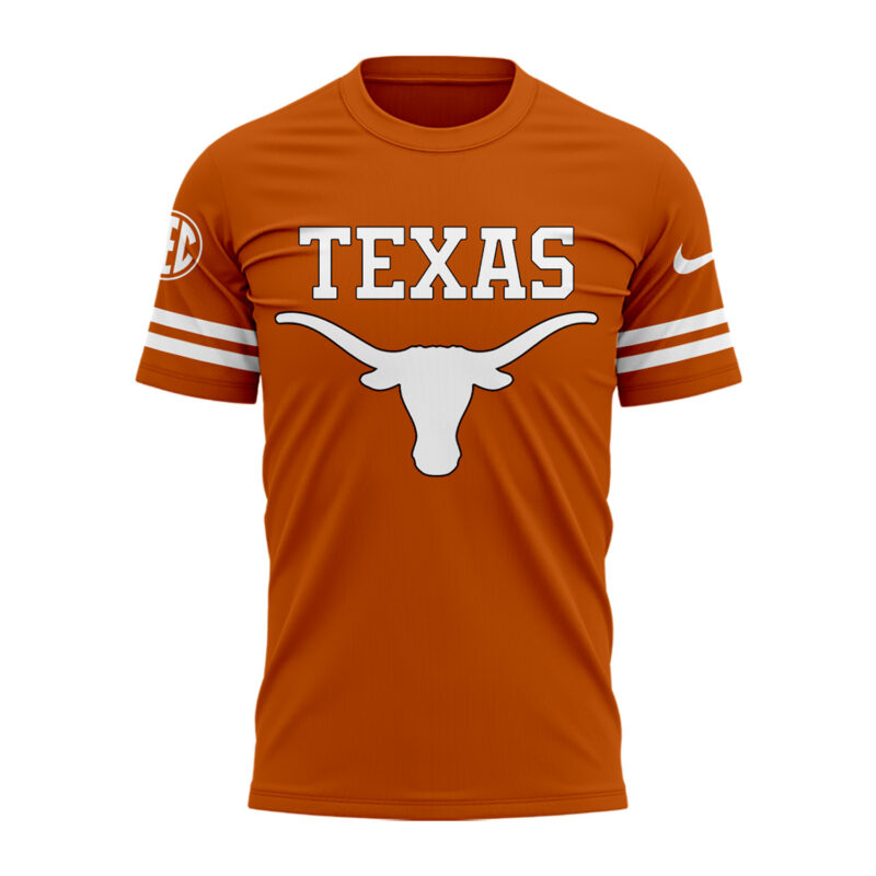 Texas Football  Limited Edition Tshirt Custom Number and Custom Name - Image 2