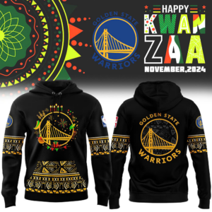 Golden State Warriors x Kwanzaa Holiday 2024 Pullover Hoodie