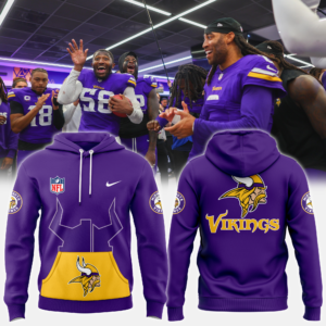 Minnesota Vikings Nike Purple Game Hoodie
