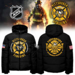 Pittsburgh Penguins x 2024 Firefighter Appreciation Night Premium Limited Down Jacket