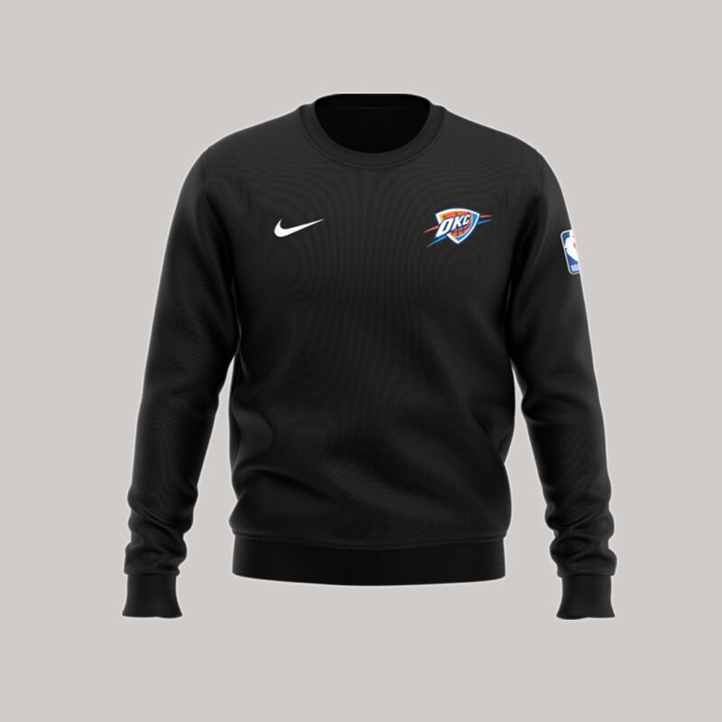 Special new_Black Oklahoma City Thunder T-Shirt - Image 4