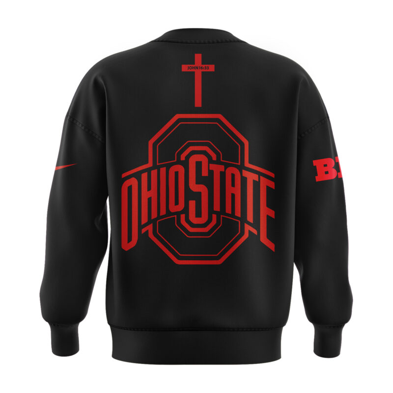 Limited Edition Black SweatShirt JESUS WON 2024 - Image 3
