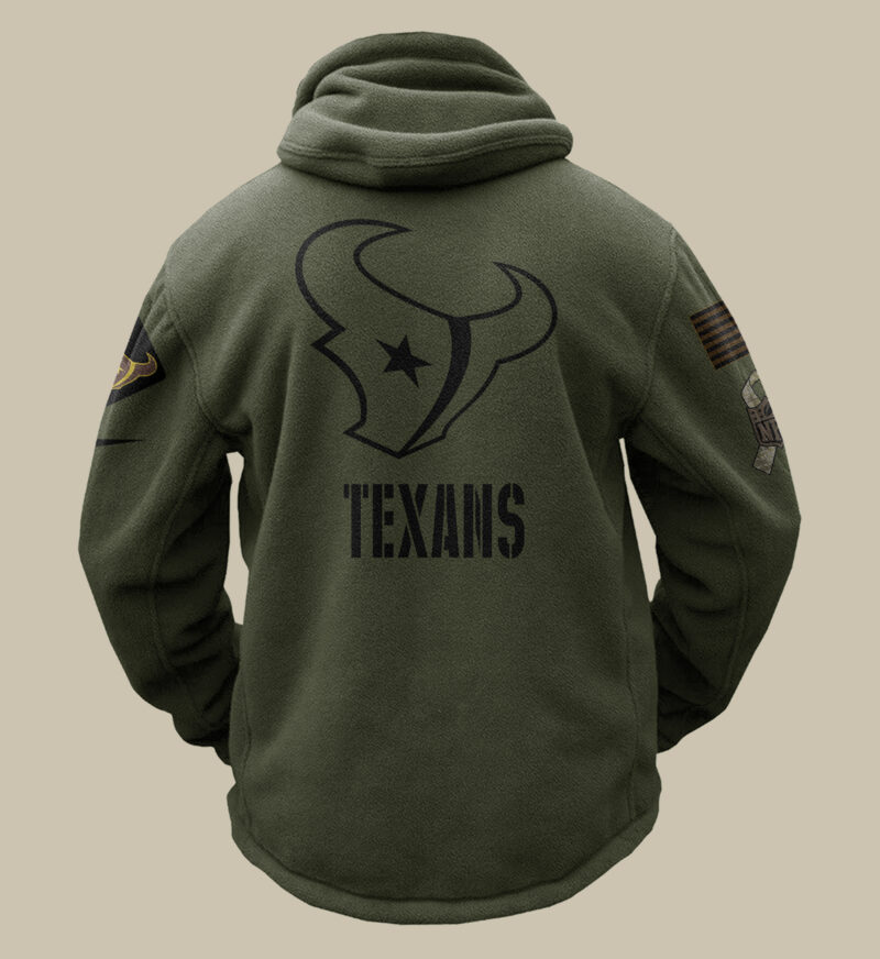 Limited EditionMens Bearskin Hoodie Winter SALUTE TO SERVICE Veterans - Image 3