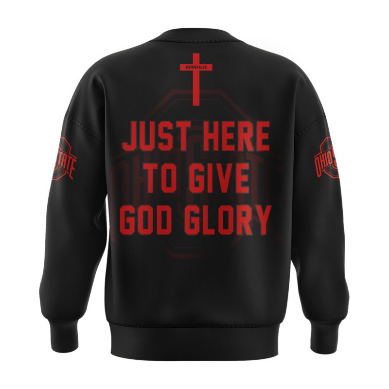 Limited Edition JESUS WON Black SweatShirt 2024 - Image 3
