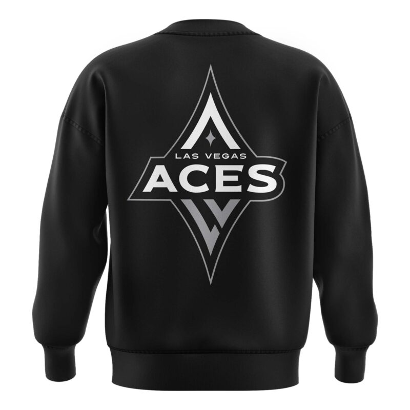 2024 Las Vegas Aces "At The End Of The Day M'VP" Sweatshirt - Image 3