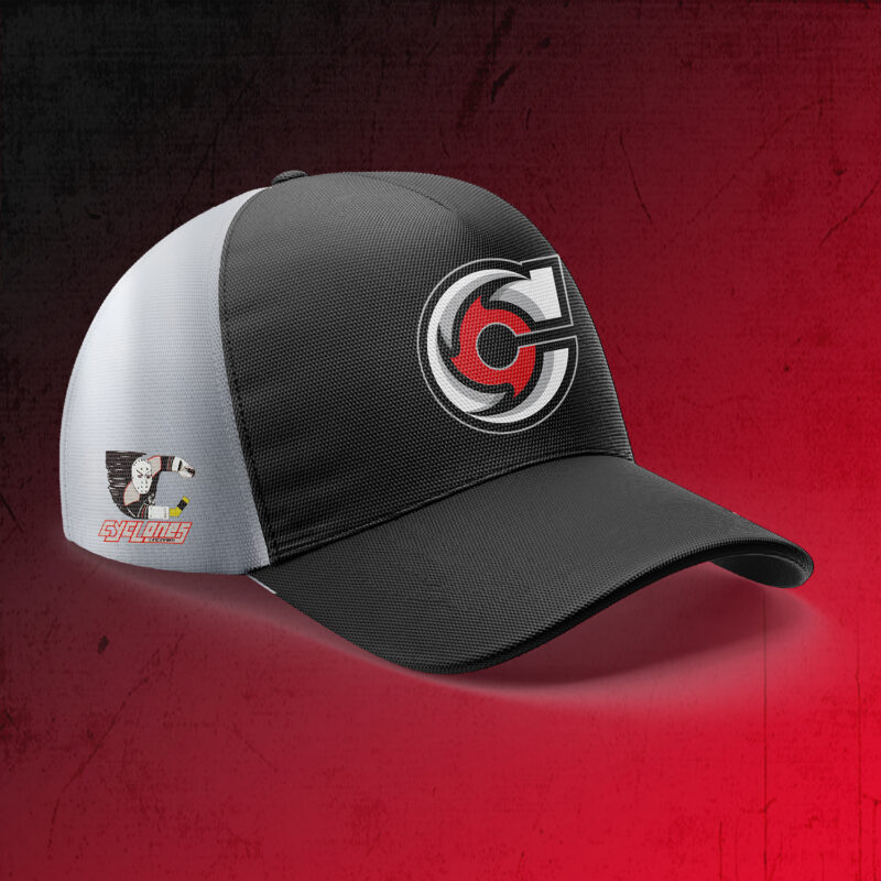 Cincinnati Cyclones x Throwback Night 2024 Limited Edition Pullover Zip Hoodie - Image 3