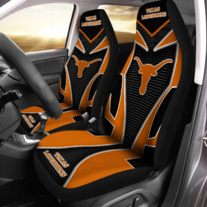 2023 Texas Longhorns Car Seat Cover(Set Of 2)