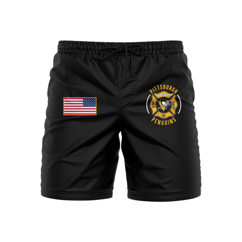Pittsburgh Penguins x 2024 Firefighter Appreciation Night Premium Limited Tee - Image 4