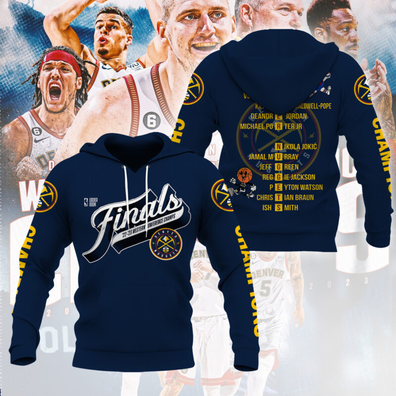 Denver Nuggets Western Conference Champions Shirt - Image 7