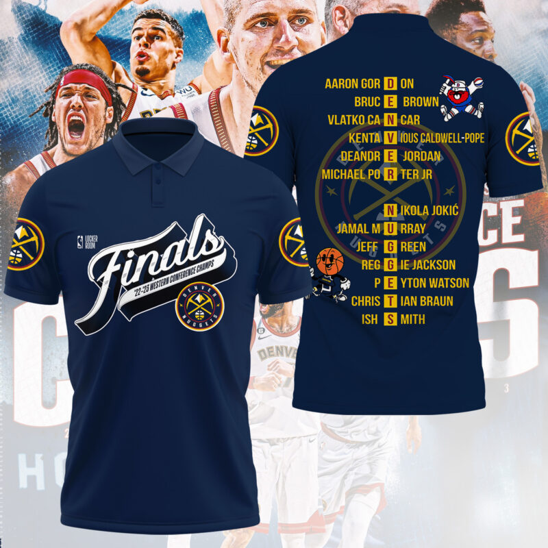 Denver Nuggets Western Conference Champions Shirt - Image 8