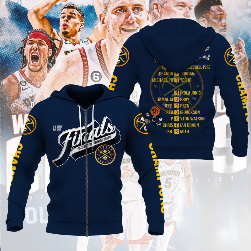 Denver Nuggets Western Conference Champions Shirt - Image 11