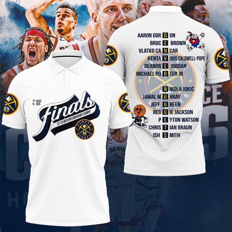 Denver Nuggets Western Conference Champions Shirt - Image 3
