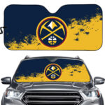 DENVER NUGGETS NBA CAR WINDSHIELD SUN SHADE UNIVERSAL FIT SUNSHADE